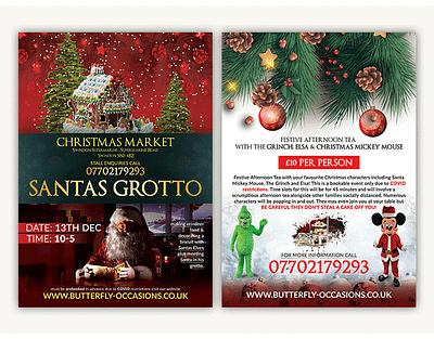 Christmas poster design christmas card christmas flyer christmas party flyer design flyers poster design