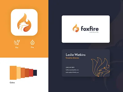 FoxFire - Logo Concept design designer logo logo collection logo company logo company logo logo concept logo concepts logo design logo designer logo designs logodesign logos logotype ui uiux