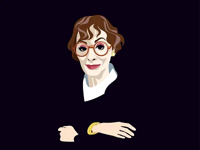 Fashioned lady -02 character character art character design face fashion fashion illustration graphic icon illustration poster poster art vector