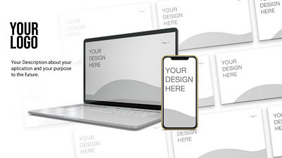 Mockup Presetation Templates. mobile ui mockup presentation presentation design presentation template uiux webdesign