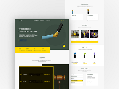 🤵🏻 Tux - Law Firm Concept Website adobe xd branding button card design clean ui icon illustration law firm layout design logo minimal presentation design typography ui design website concept website design website template