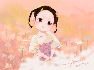 Cute baby design illustration