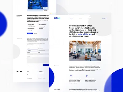 Hemm Studio Portfolio - About about case study clean design desktop figma homepage interface landing layout minimalistic mobile portfolio responsive typography ui user interface ux website wen design