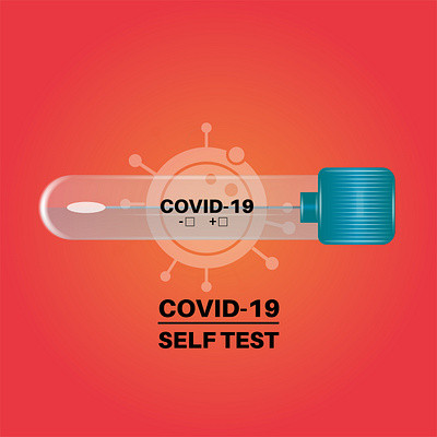 Covid self test kit abstract adobe illustrator concept coronavirus covid 19 covid19 design flat illustration illustrator vector virus