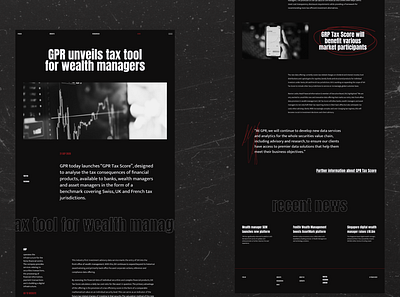 F/Blog. Blog post article blog blog post finances minimalistic news story trend ui design