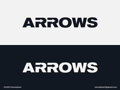 Arrows arrow logo arrows brand designer branding creative logo designideas designinspiration expressive typography logo logo design logo design concept logo designer logotype negative space logo typography wordmark wordmark logo