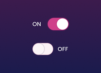 DailyUI #15 Switch design icon ui