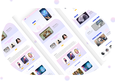 Brain control smartphone website design adobexd cool design smartphone uidesign uiux uxdesign website design website designer