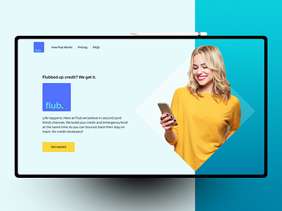 Web Design Flub banner banner design design ui ui design ux web design website website design