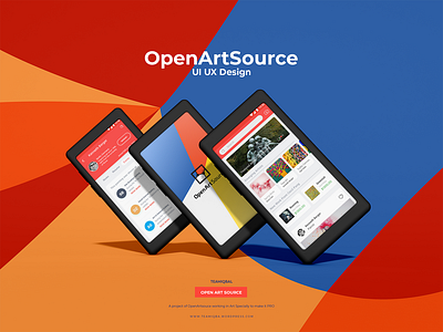 Open Art source app design graphic design ui ux web website