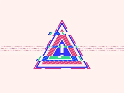 random61 - dead PC abstract design error experiments geometric graphic illustration inspiration minimal minimalist vector vector art