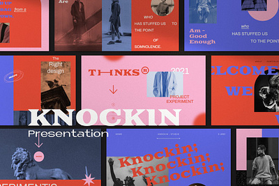 KNOCKIN - New Hype Google Slide art business clean corporate creative development elegant finance google slide google slide template google slides minimal modern presentation professional simple template web design web development website