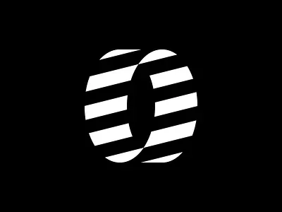 O logo letter logo monogram typographic