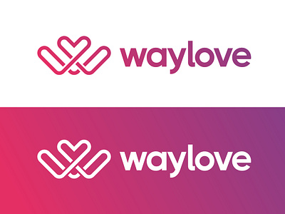 Waylove Logo brand design brand identity branding design for sale icon logo logo design love symbol