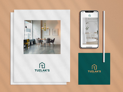 Tuzlak's Apartments Branding Project apartments brand brand and identity brand identity branding branding design branding project clean design construction exploration home house identitydesign logo logotype mark minimal symbol tuzlak typography