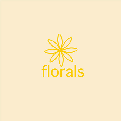 florals logo 30daylogochallenge art design florals icon illustrator logo logocore type typography vector