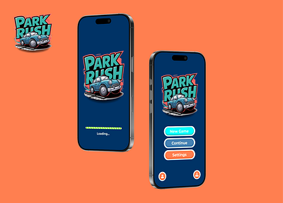 Park Rush: 2D Game UX/UI Design 2d 2d game figma game uiux case study game uxui parking game prototyping ui uiux design