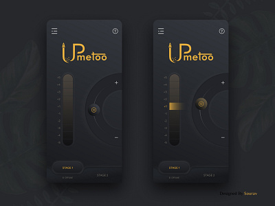 Minimal Volume Up UI Design app art design flat graphic design minimal ui ux web website