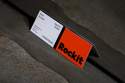 Rockit Business Cards business businesscard logo logotype rockit startup typedesign typeface