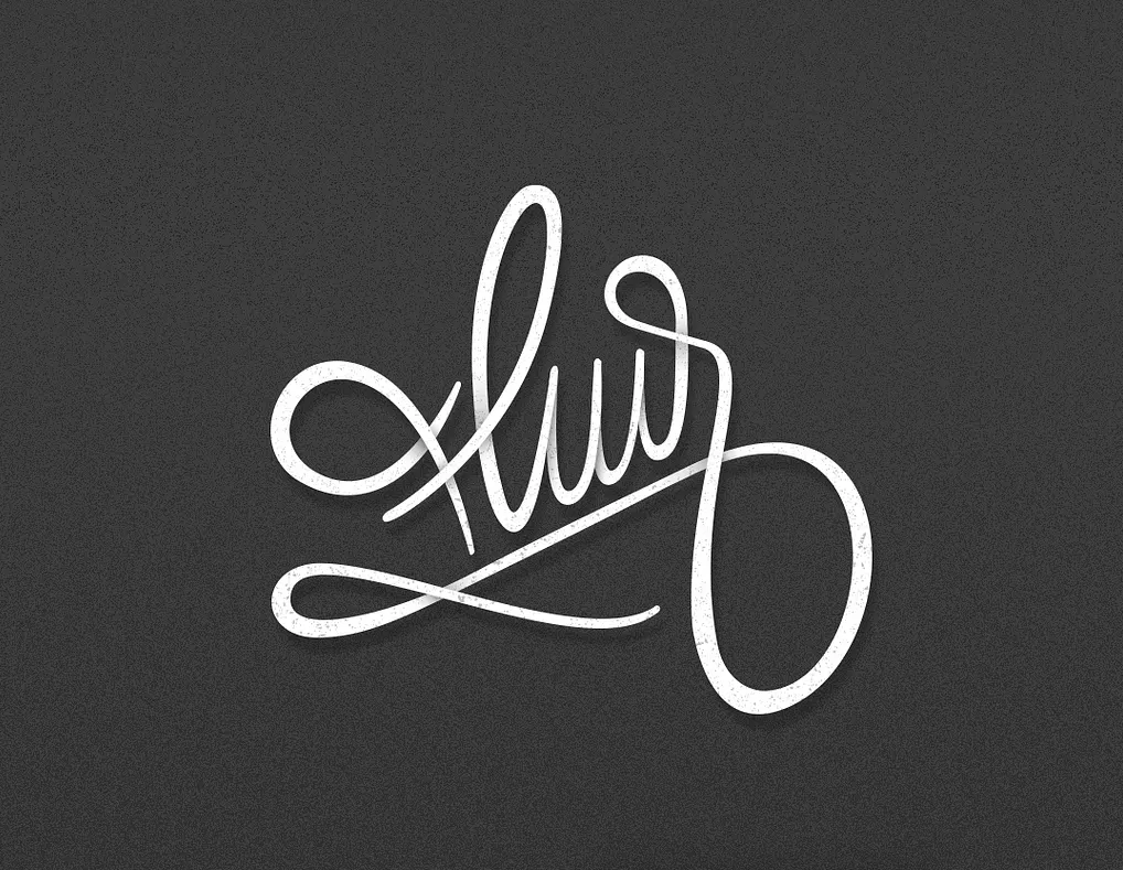 Fluir/To Flow - Logo lettering logo logotype type