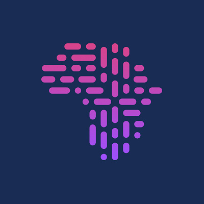 Tech Source Africa Logo africa dark logo logo design startup tech