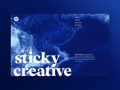 Web Layout Exploration blue branding design logo minimal typography ui ux web web design website