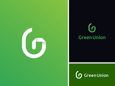 Green Union Logo brand brand identity branding creative logo eco logo energy logo g letter logo green app icon identity illustration letter mark logo logo logo design logos mark minimalist modern logo monogram logo symbol