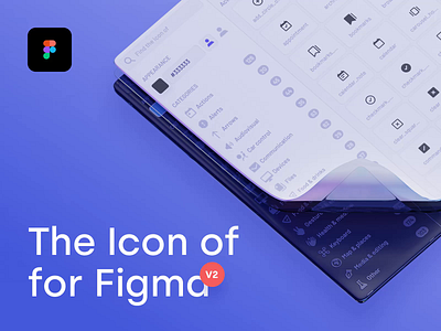 The Icon of - Plugin for Figma V2 community corona design system extension figma plugin figma tutorial icon icon design icon set iconography icons ligature majo puterka pixel perfect plugin svg the icon of theiconof.com ui components