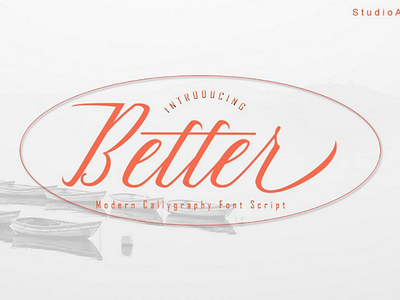 Better Font Script callagraphy fontscript modernfont newfont