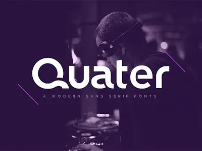 Quater - Modern Sans Serif Font branding design elegant fonts font font design fonts fonts collection logo luxury luxury fonts modern modern fonts professional sans serif sans serif font sans serif fonts serif font serif fonts simple typeface