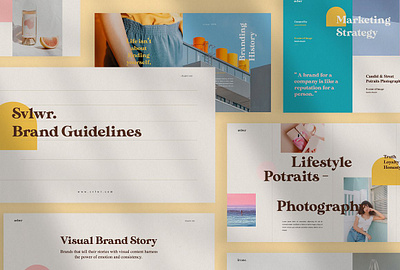 SVLWR - Keynote Brand Guidelines brand brand guidelines branding branding guidelines business clean creative keynote keynote design keynote presentation keynote template keynote templates minimal modern presentation simple template web design web development website