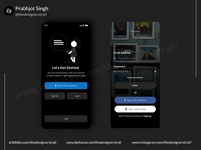 login screens #001 android app design design ios app design login design login screen ui user experience user experience design user interface design ux