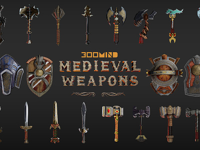 Medieval Stylized Weapons - AAA