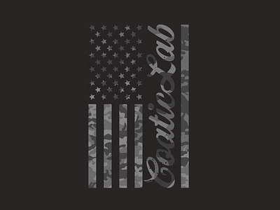 American Flag Tee - CoaticLab Graphic Tee america black camo dark flag graphic graphic art graphic design graphic tee graphic tees logo design shirt design t shirt t shirt art t shirt design t shirt designer t shirts tee shirt tee shirt design tee shirts