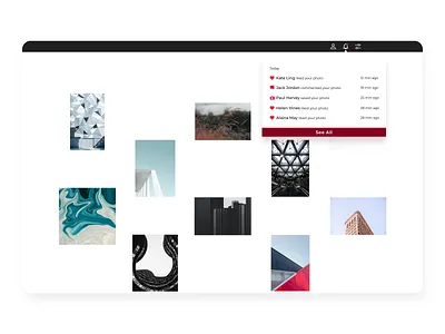 Activity Feed 047 activity feed daily 100 challenge dailyui dailyuichallenge ui web web design