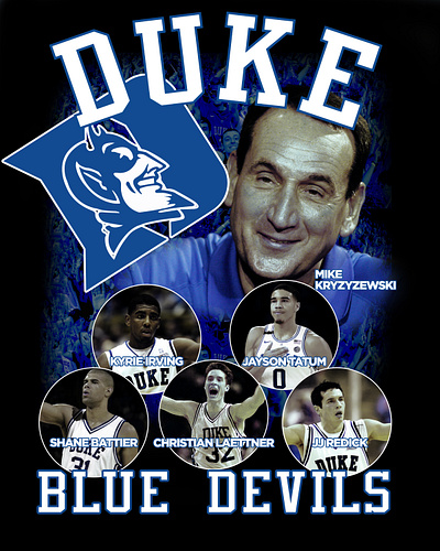 Duke University - T-Shirt Creation branding clothing design duke illustration