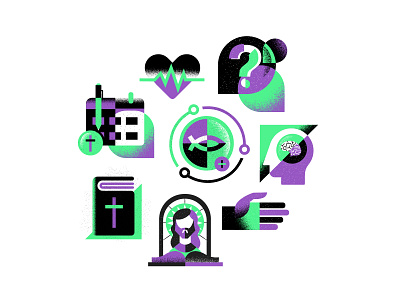 icon exploration bible brain chat bubbles cross fish hand heart jesus jesus christ lifeway