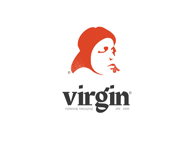 Virgin Magazine design face female femenine feminism flat hair illustraion iran logotype magazine saalehii tehran ui vector virgin woman illustration woman portrait womens rights صالحی