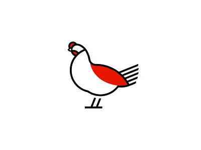 Chicken Logo Mark design iconic logo illustration logo logo design logo designer logo mark logos minimalist vector