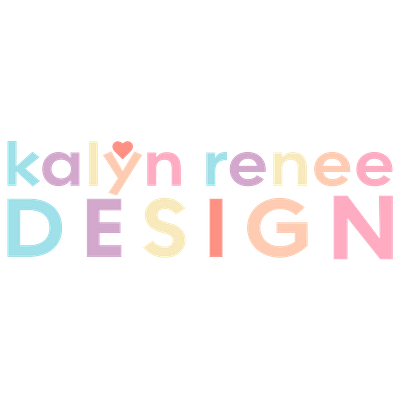 KalynRenee.Design Logo branding design flat icon logo vector