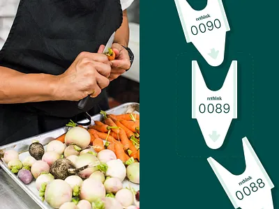 Rethink — Deli Tickets branding cafe deli food identity numbers restaurant ticket