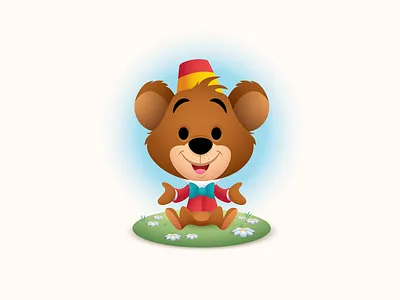 Bongo adobe illustrator character design cute disney illustration jerrod maruyama jmaruyama kawaii vector