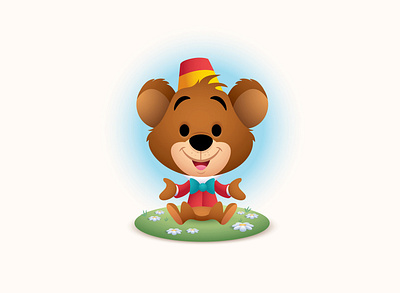 Bongo adobe illustrator character design cute disney illustration jerrod maruyama jmaruyama kawaii vector