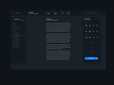 Markd! Online Assessment Tool - UI/UX dashboard design logo mobile ui ui ui design uidesign ux web website