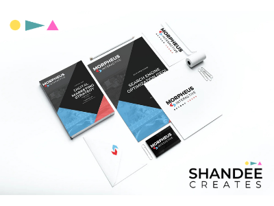 Morpheus Interactive Branding branding branding and identity brochure design business card design logo promotional design social media design typography