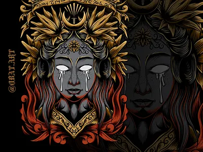 emotional reflection art artwork branding design digital art drawing illustration illustration art illustrations vector