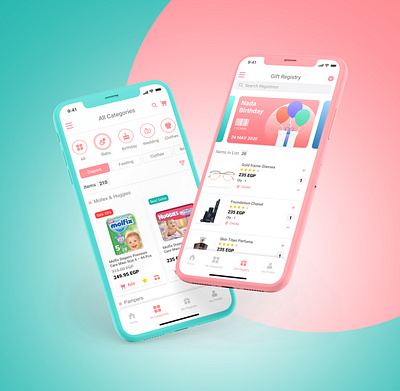 E-Commerce App Concept design 🛒 app colour design illustrator ui ux