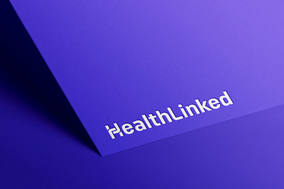 HealthLinked branding brand design branding branding design corporate id corporate identity electric electric blue stationery stationery design stationery mockup stationery mockups stationery set