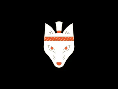 Bushido Fox bushido fox japanese logo samurai