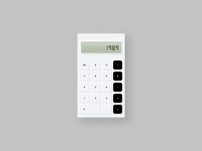 Calculator design figma figmadesign illustration neomorphism ui